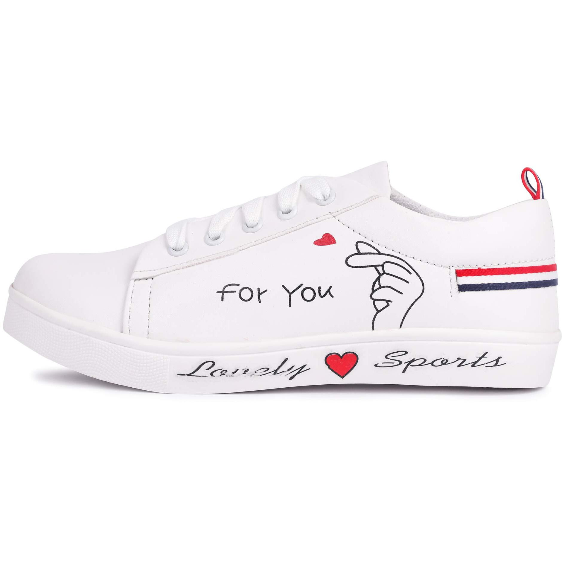 Longwalk Women Casual Sneakers Shoes White