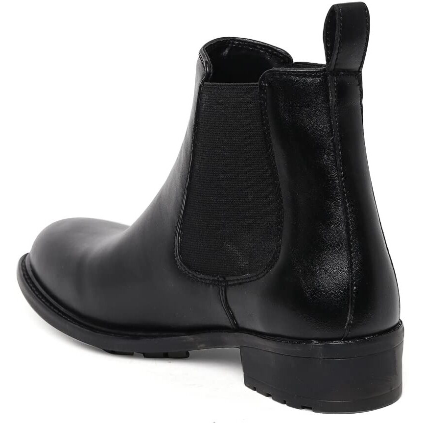Bruno Manetti Women s Black Mid Ankle Length Zip Closure Boots, Size 4  Stylish & Comfortable Footwear for Every Occasion