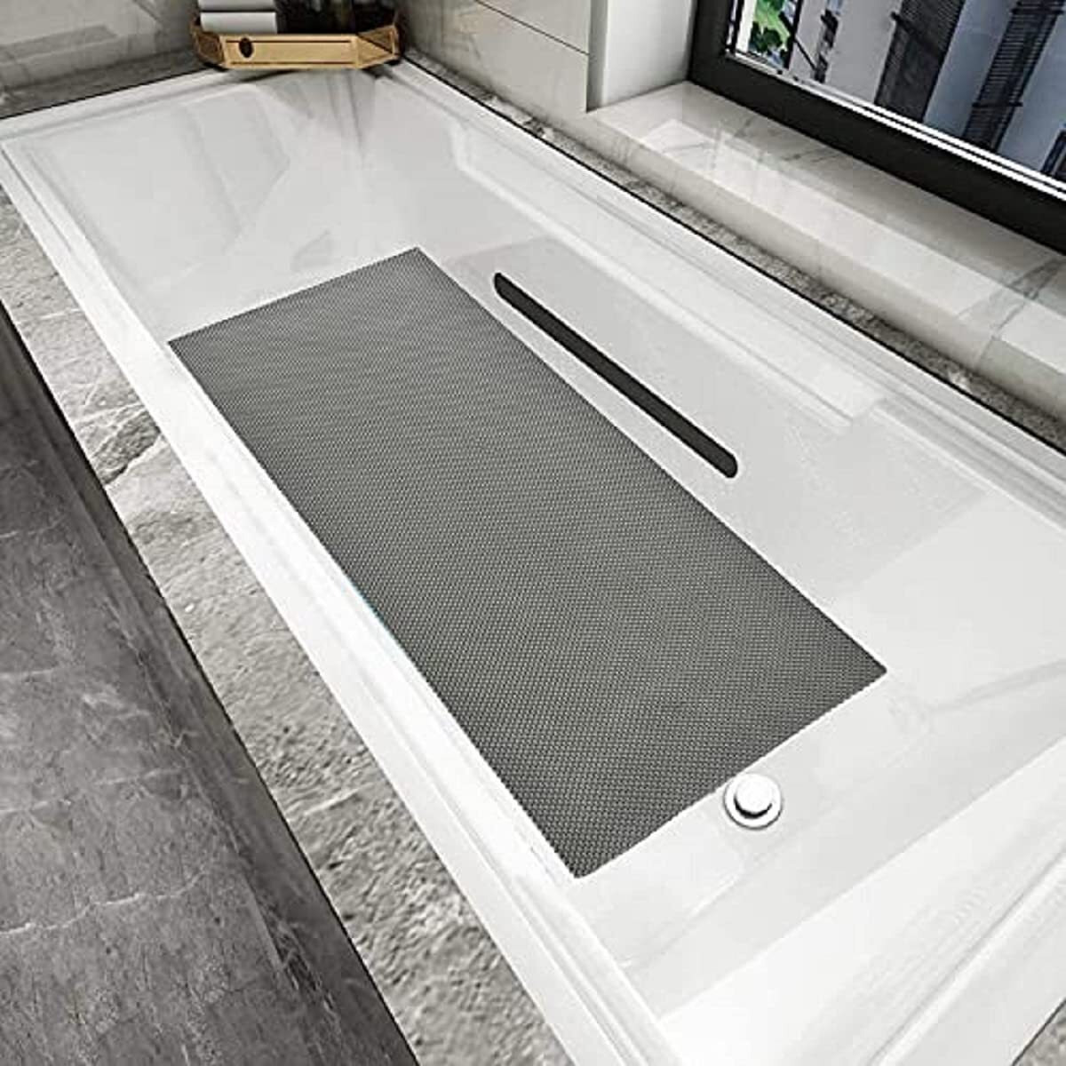 Ishro Home Anti Skid & Multipurpose RubIHr/Bathroom Mat/Shower Mat/Carpet/Rugs/Rainmat/Swimming Pool Mat||4x2 Feet