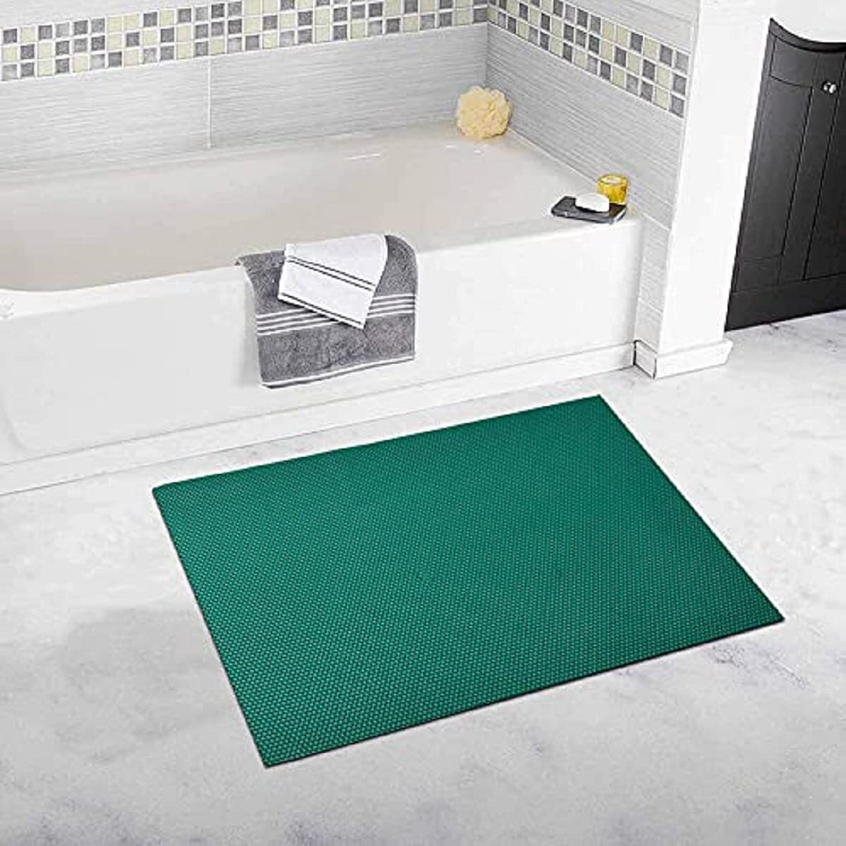 Ishro Home Anti Skid & Multipurpose RubIHr/Bathroom Mat/Shower Mat/Carpet/Rugs/Rainmat/Swimming Pool Mat||2x4 Feet