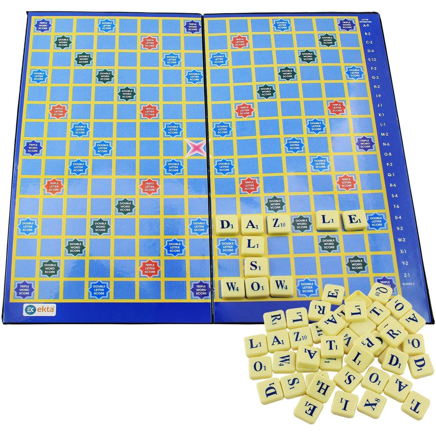 BKDT Marketing Crossword English Word Puzzle Game for Kids - Vocabulary Builder for Kids (Crossword Senior)