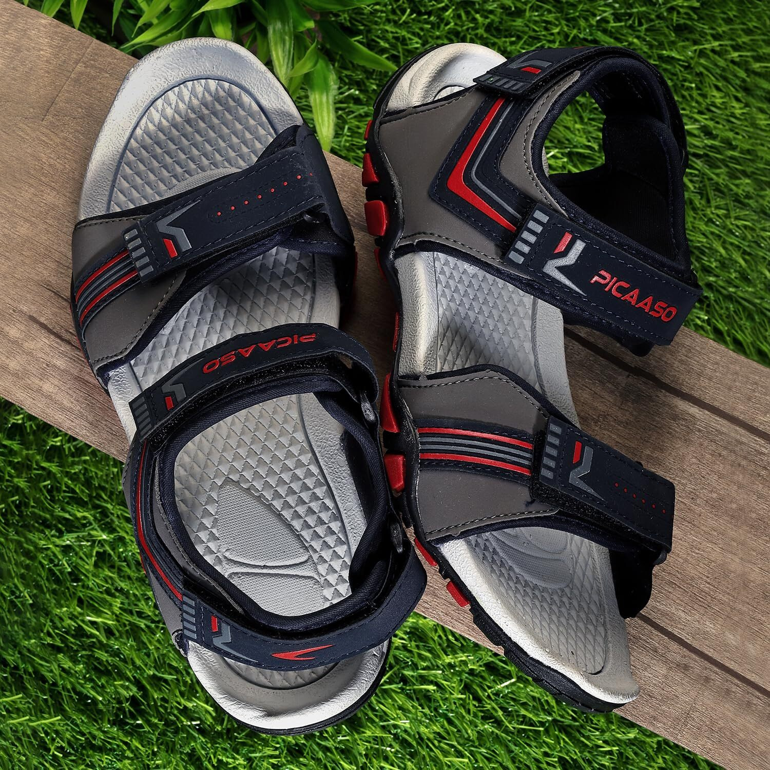 PICAASO PC-504 Men Sport Sandal | Lightweight and Comfortable | Athletic & Outdoor | Running, Walking, Outdoor | For Gents and Boys
