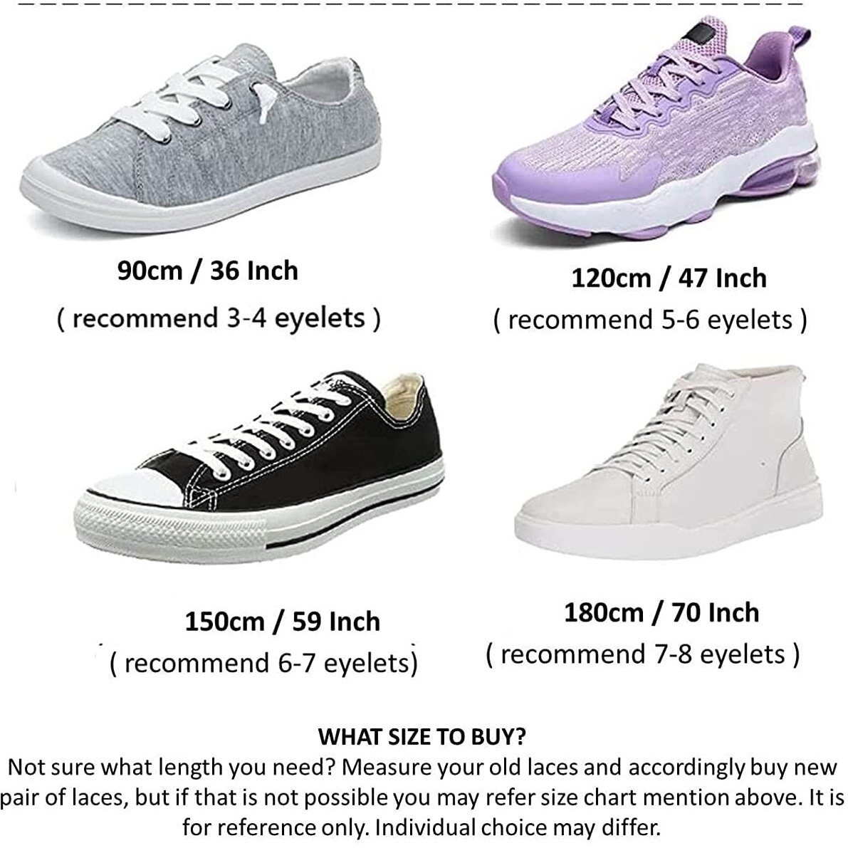 SHOESHINE Sports Shoe Lace for Men & Women running and gym shoelace Flat Sneaker Shoelace Athletic shoe strings - 2 Pair (4 Pcs)