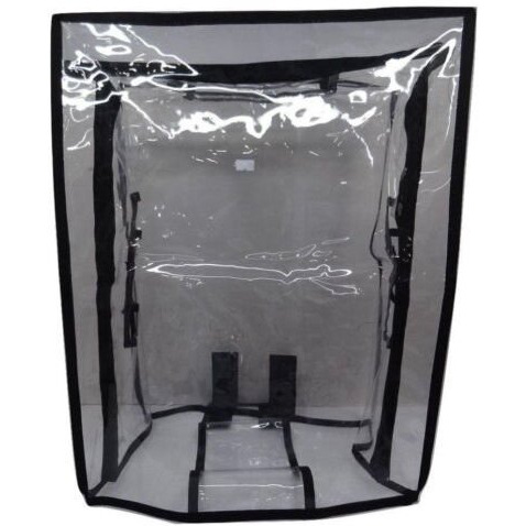 Handcuffs Transparent Luggage Trolley Protective Covers PVC Waterproof Travel Bag Suitcase Cover 32Inch