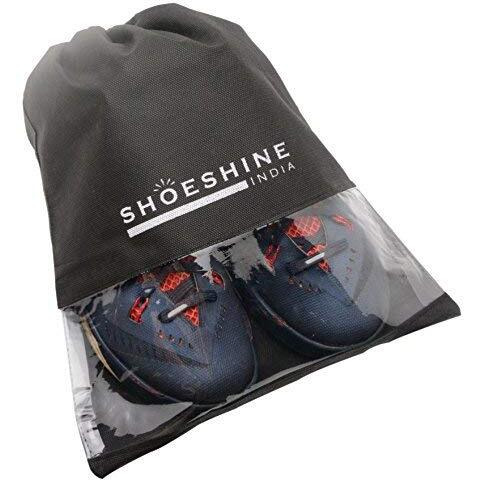 Shoeshine Shoe Bag for Travel & Storage Travel Organizer for Women & Men Travel Accessories Shoe Organizer Shoe Bags Pouches Travel Shoe Cover for Travelling Travel Essentials-Shoe Pouch-Pack of 6