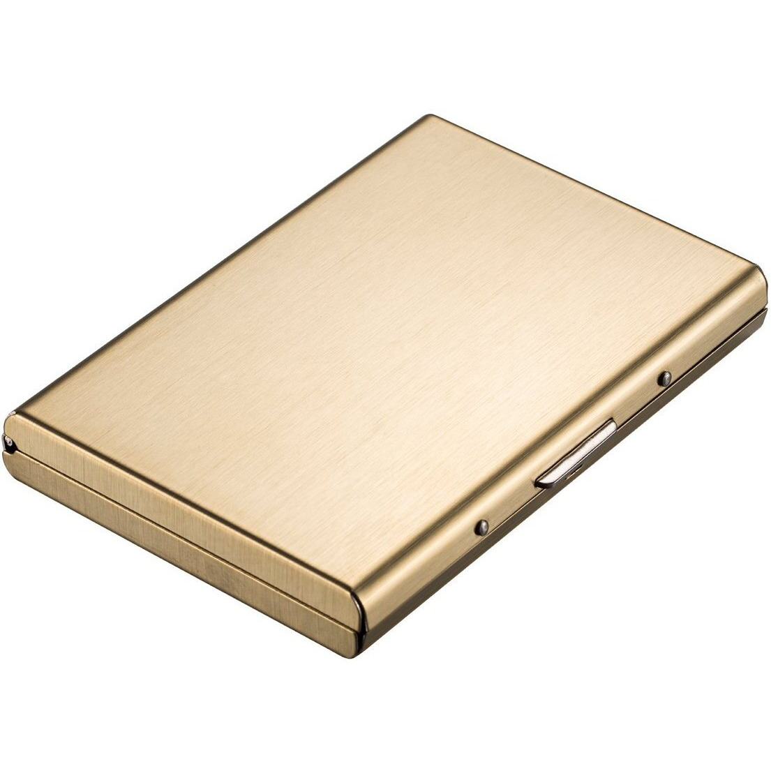 Stealodeal Gold RFID Blocking Metal Debit/Credit (Unisex) Card Holder