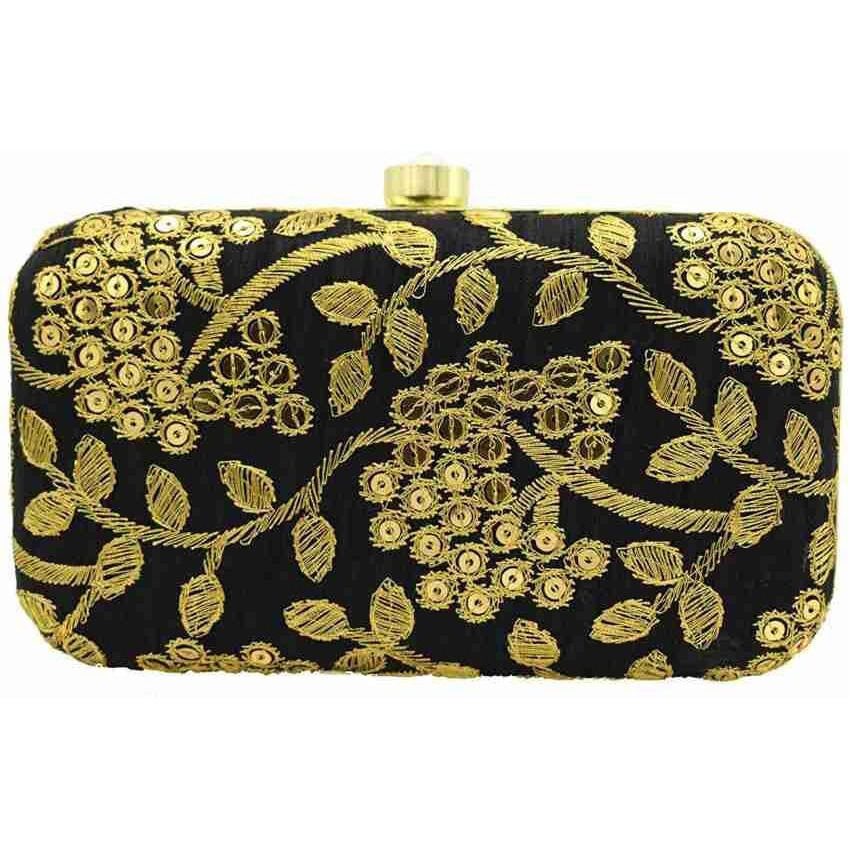 TOOBA Women s Grapes Work Box Clutch (Black)