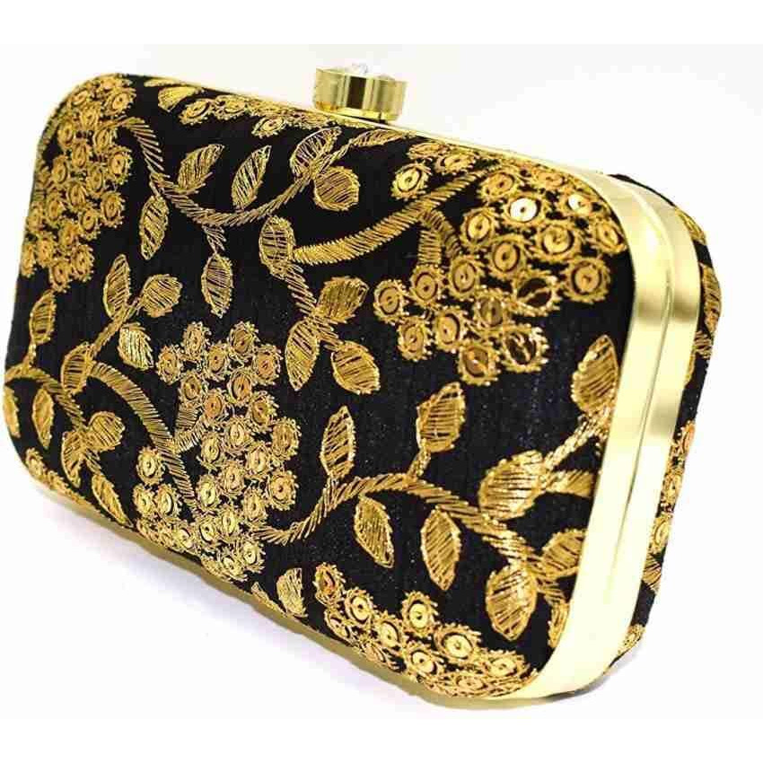 TOOBA Women s Grapes Work Box Clutch (Black)
