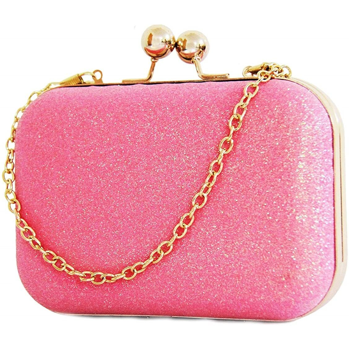 TOOBA Handicraft Hand Embroidered Box Clutch Bag Purse for Bridal, Casual, Wedding Bag for Women & Girls