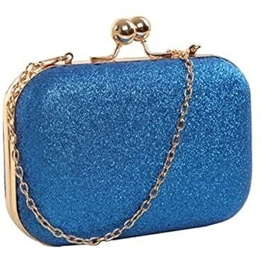 Tooba Handicraft Hand Embroidered Box Clutch Bag Purse For Bridal, Casual, Wedding - Women s