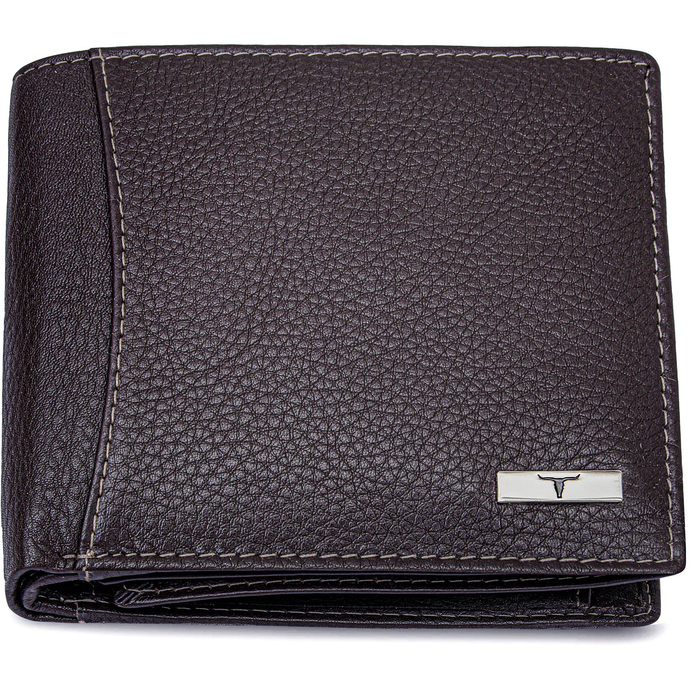 URBAN FOREST Oliver Dark Brown Leather Wallet for Men