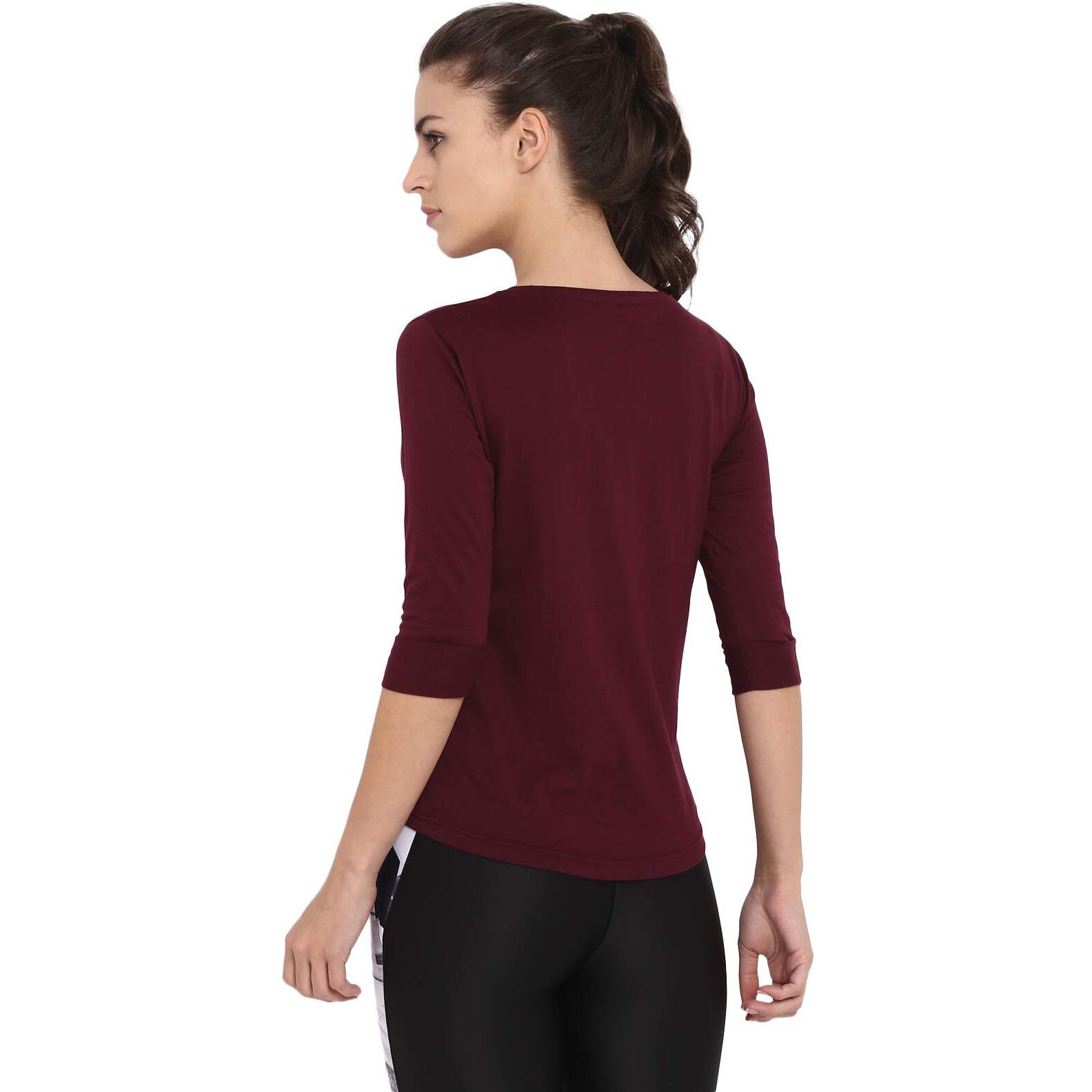 Ap pulse Women s 3/4 Rollover Sleeve Tshirt