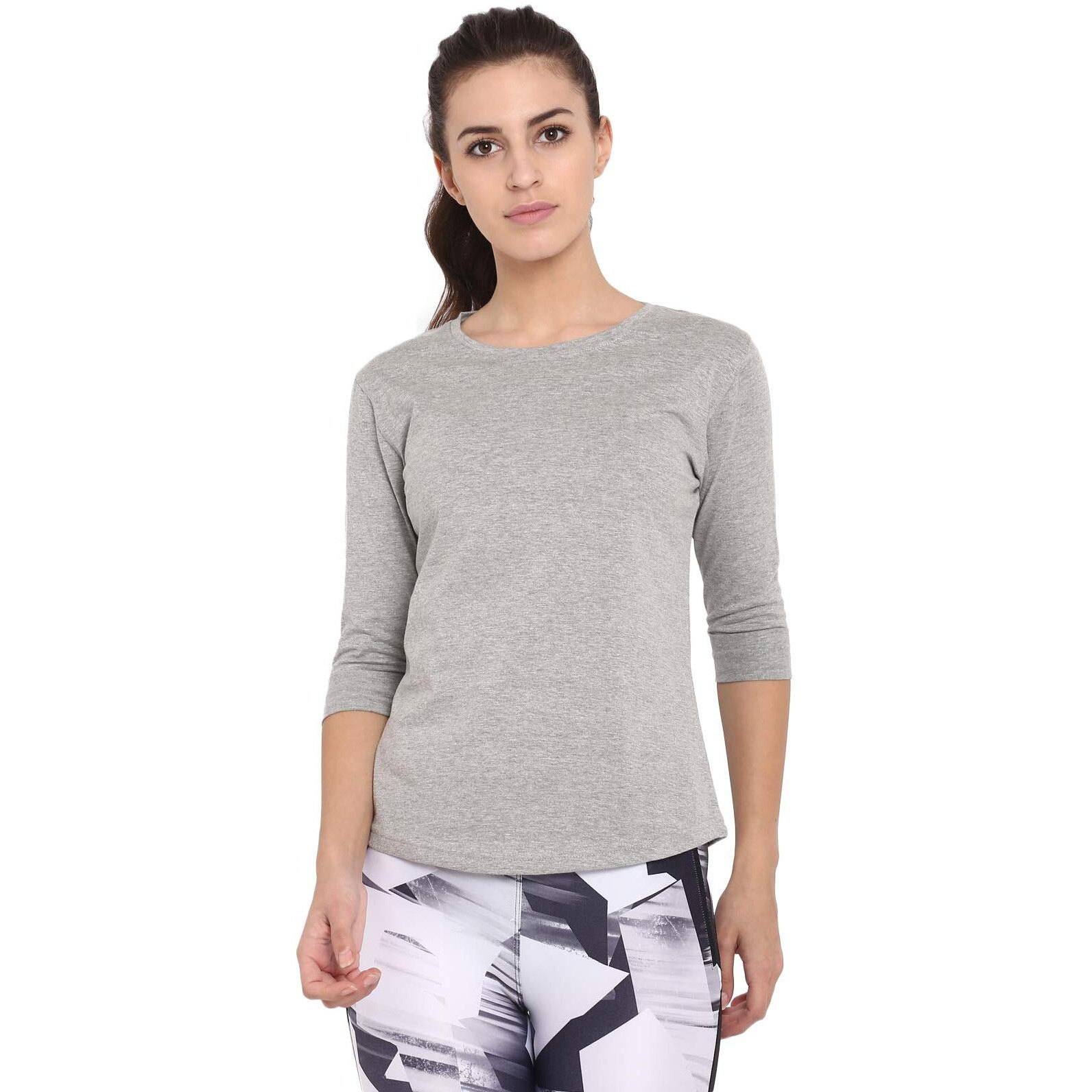 Ap pulse Women s 3/4 Rollover Sleeve Tshirt