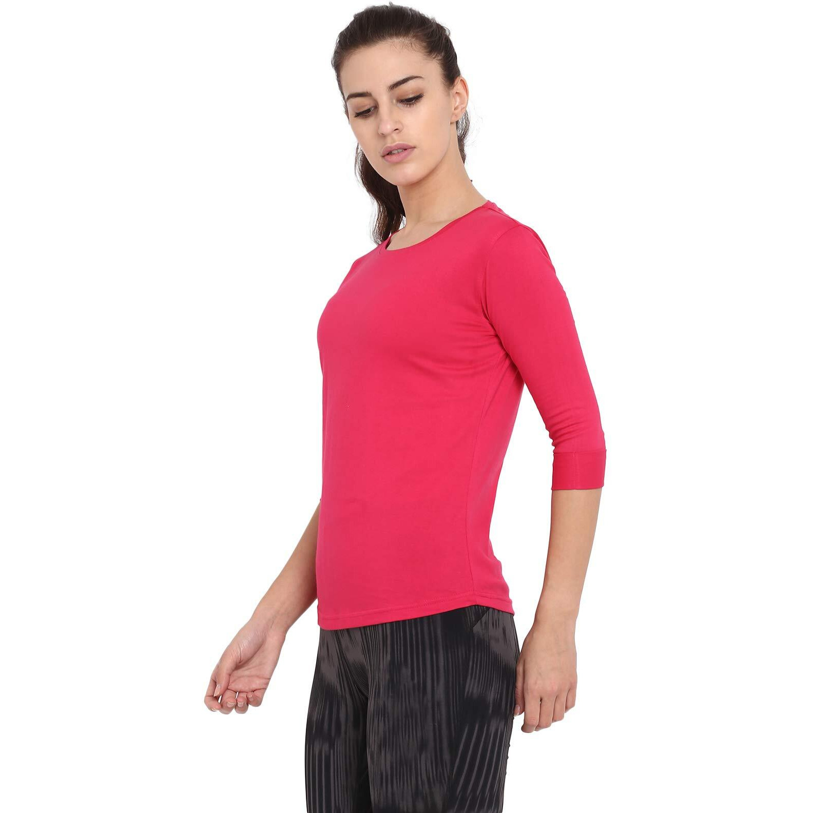Ap pulse Women s 3/4 Rollover Sleeve Tshirt