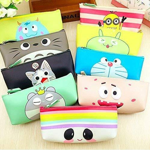 SILLYME Soft Silicon School Pencil Pouch Stationary Case Box (1 pc) | Assorted Design
