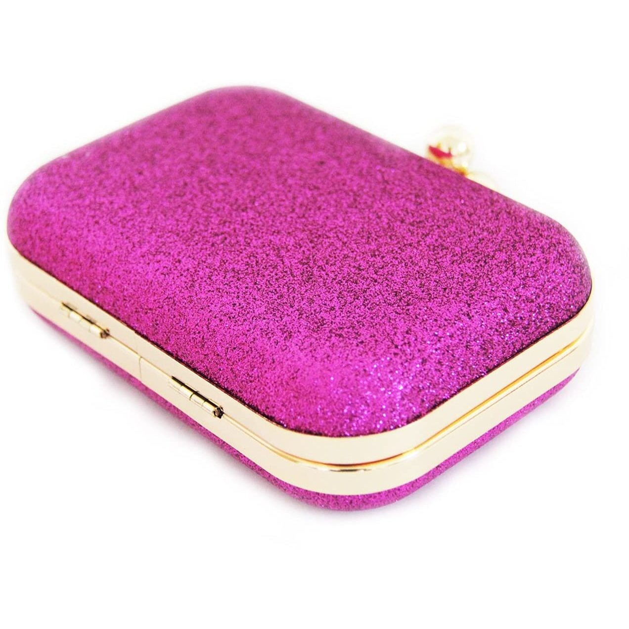 Tooba Women s Clutch (Sparkling Purple)