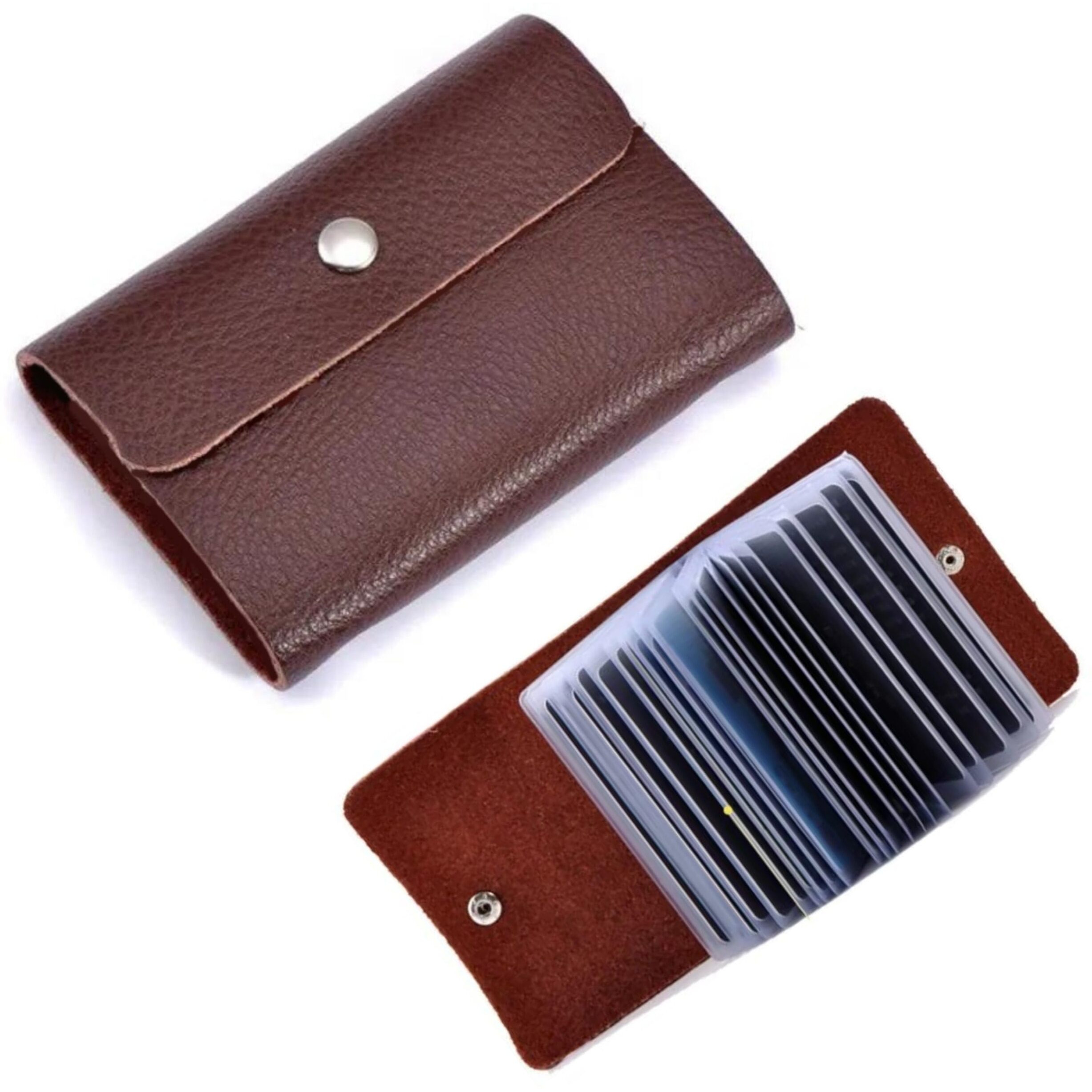 OFIXO Artificial Leather Unisex Wallet (Brown)