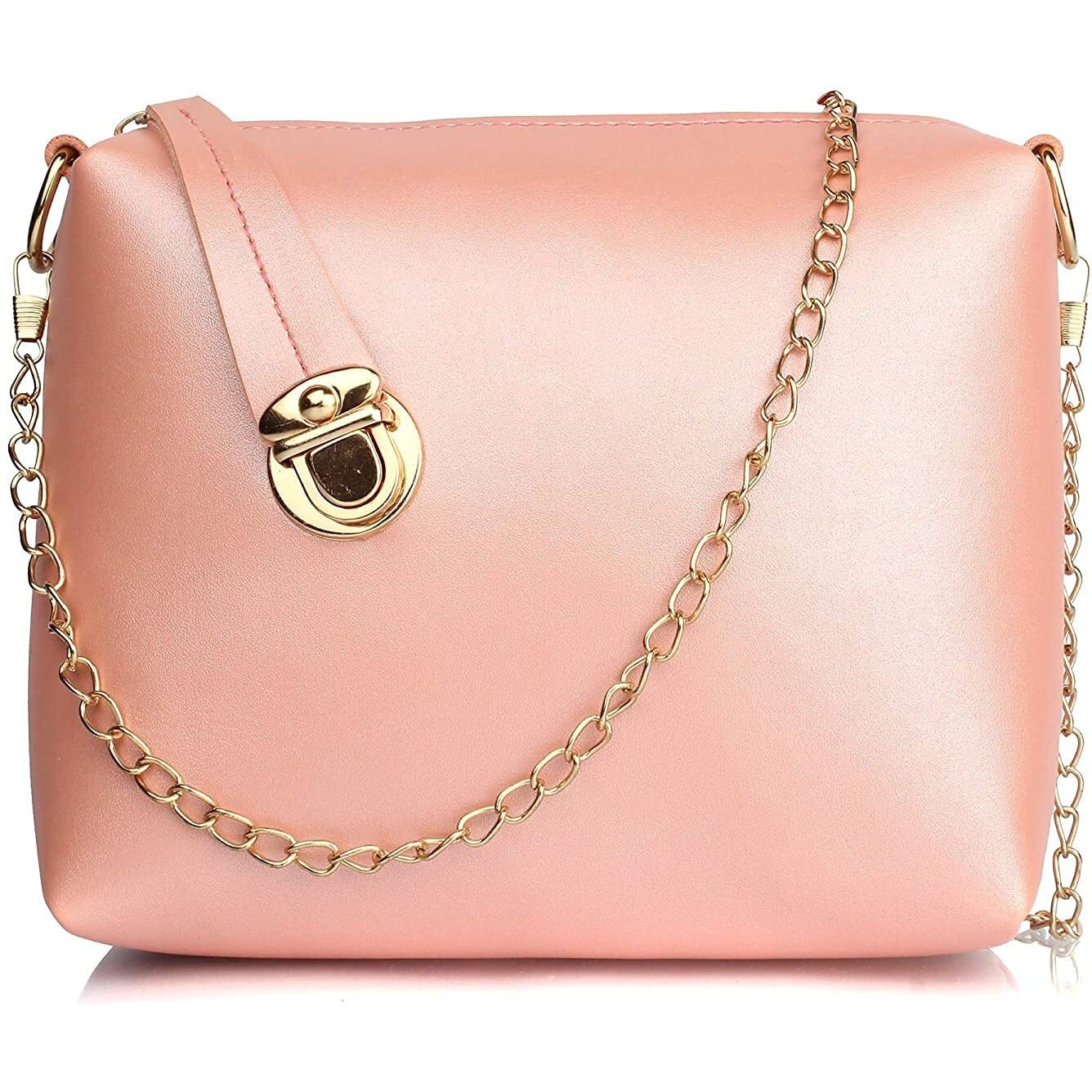 Mammon Women s pink Handbag (Set of 4)