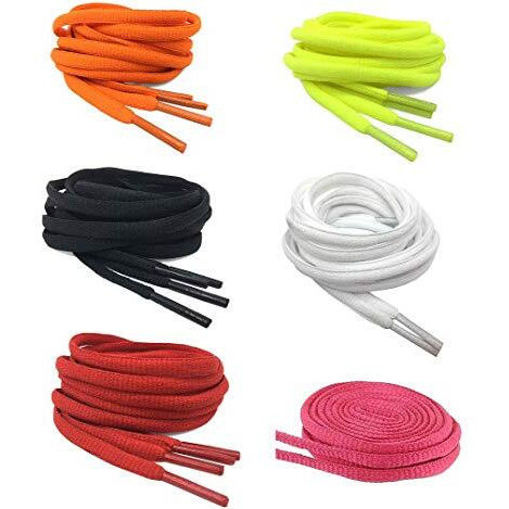 SHOESHINE Round Oval Shoe Lace 4 mm Thick Shoelace for Sport, Casual, Hiking, Sneaker Shoes & Boot (OVL_604)