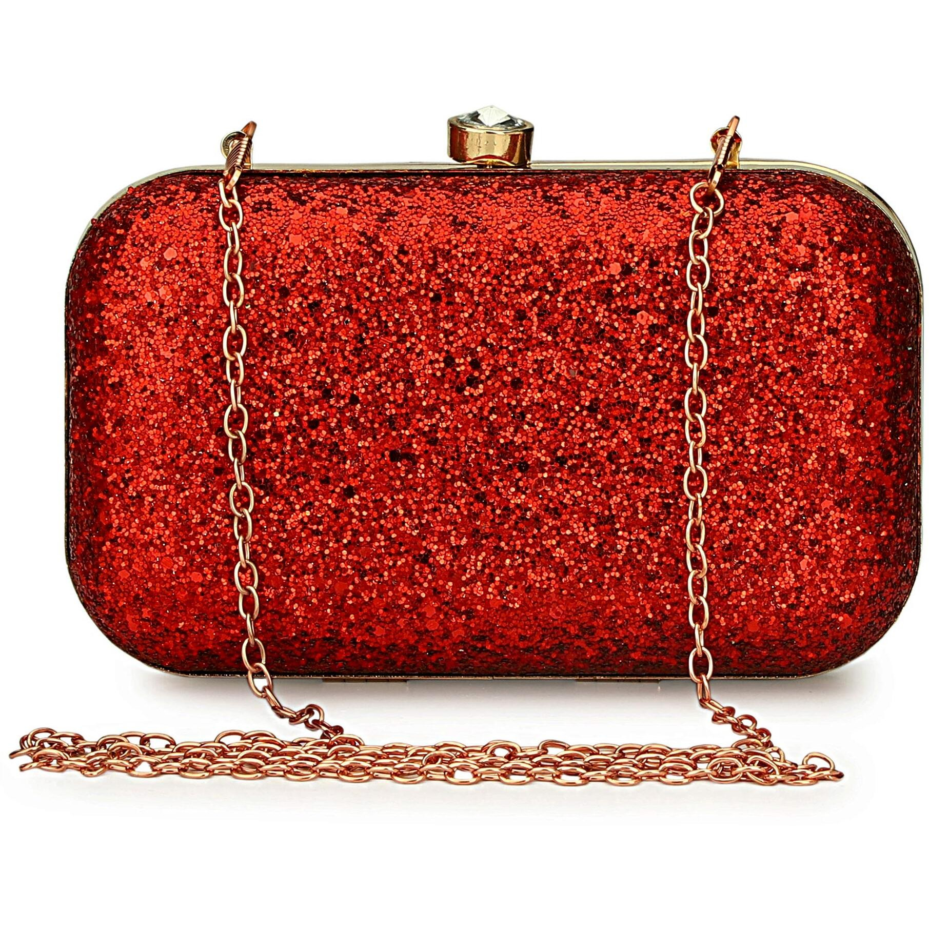 TOOBA Handicraft Hand Embroidered Box Clutch Bag Purse for Bridal, Casual, Wedding Bag for Women & Girls