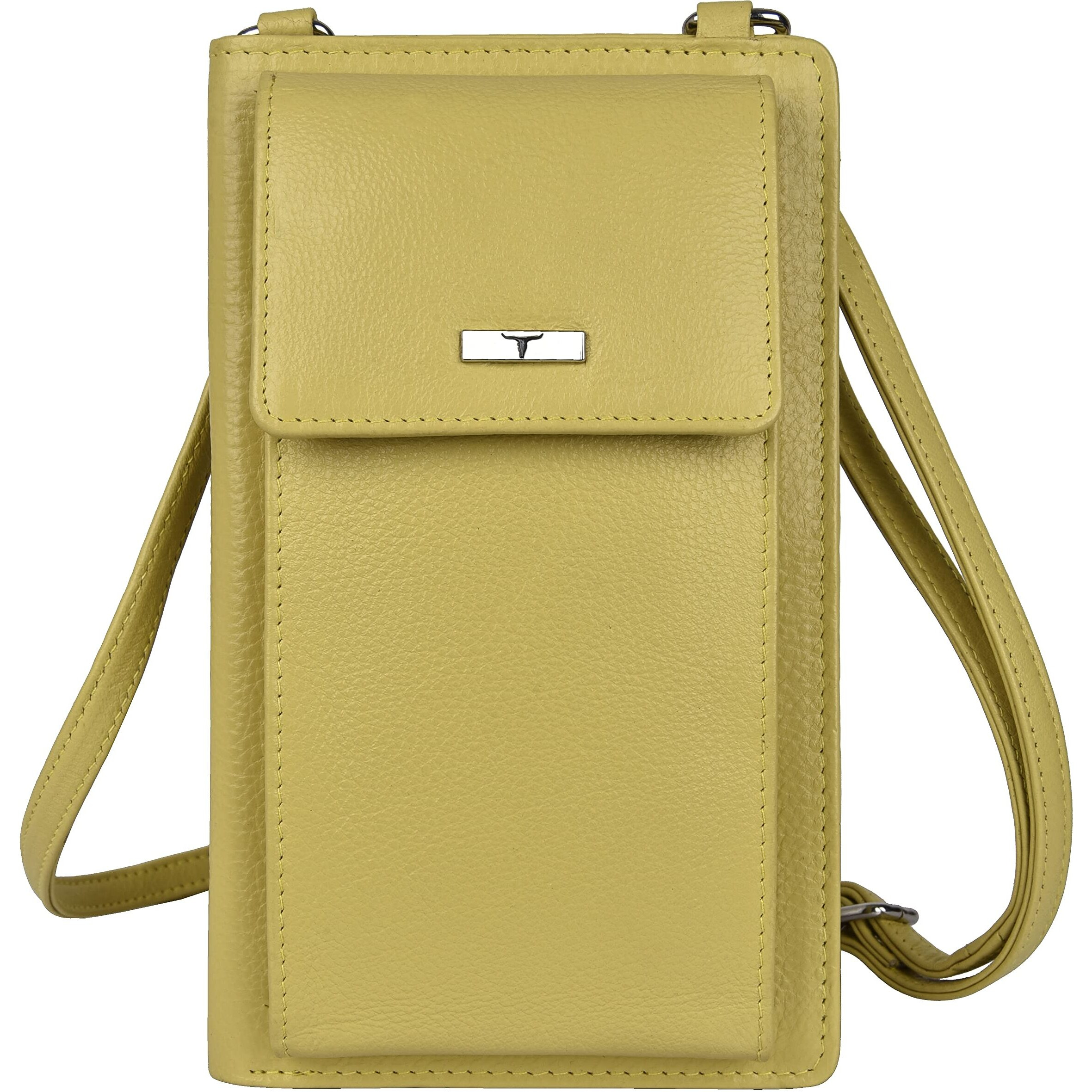 URBAN FOREST Ruby Beige Leather Sling Wallet for Women