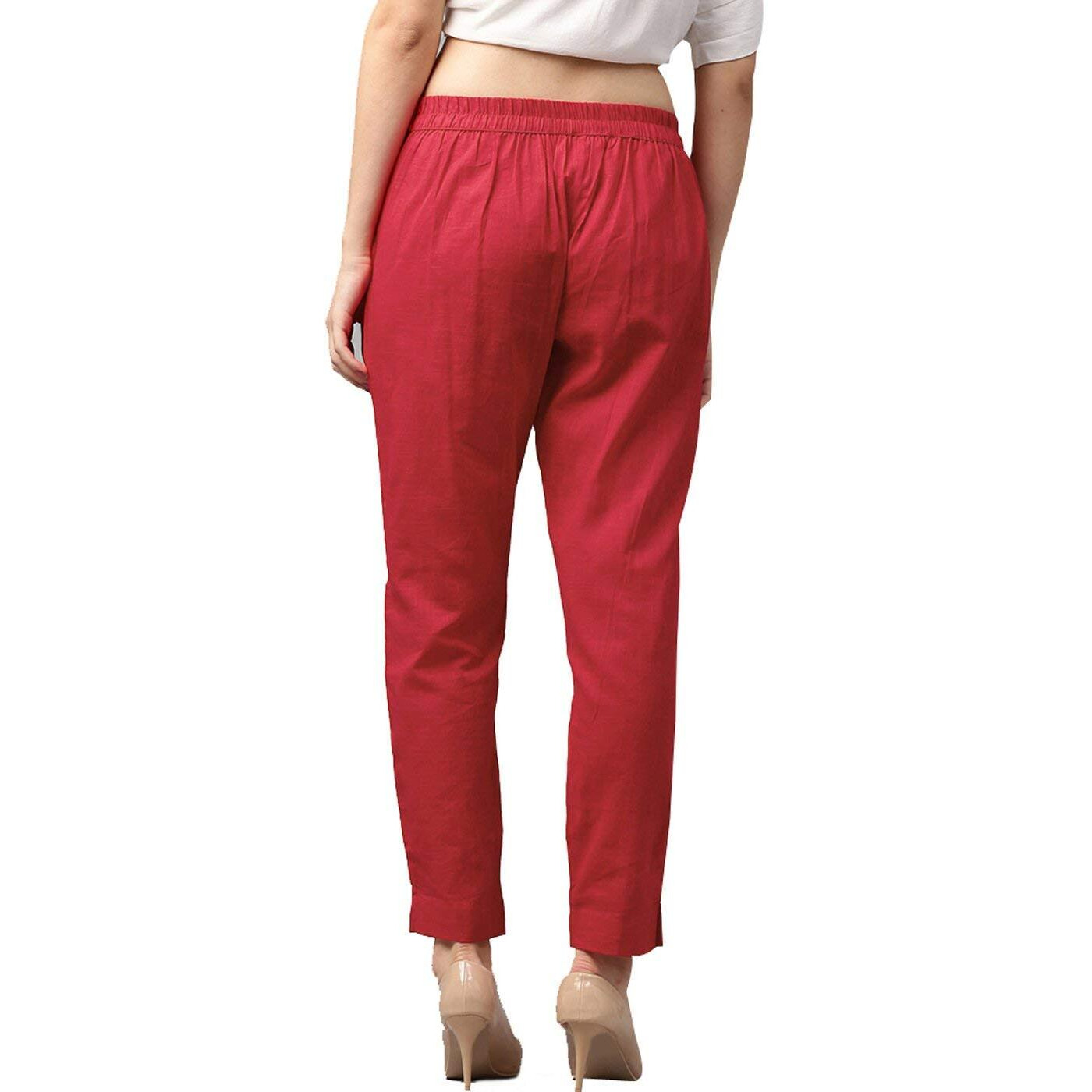 DIGITAL SHOPEE Women s Regular Fit Casual ds-Track-Pants-red-XXL