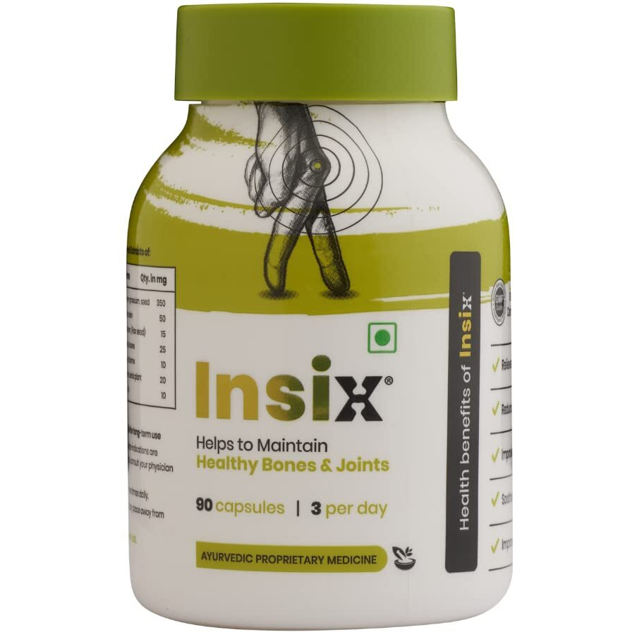 INSIX (90 Capsules) Ayurvedic product | Helps maintain Healthy Bones.