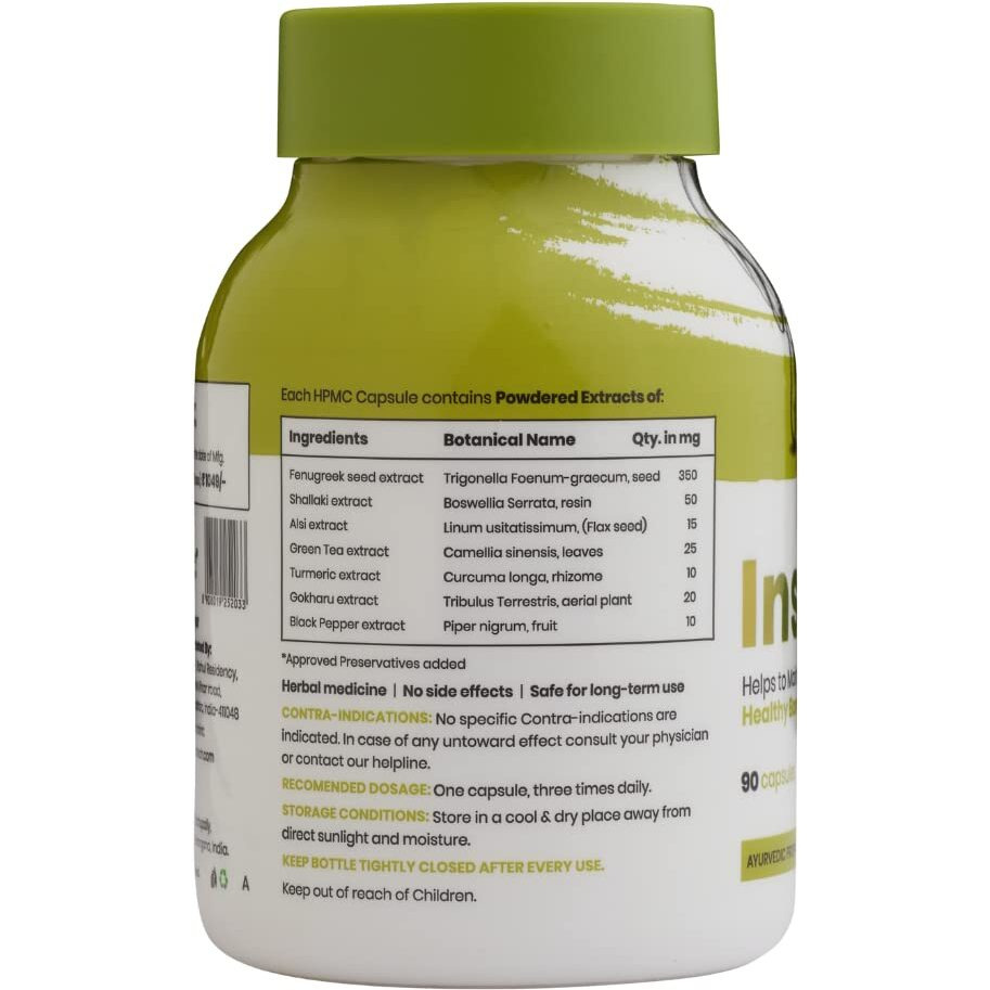 INSIX (90 Capsules) Ayurvedic product | Helps maintain Healthy Bones.