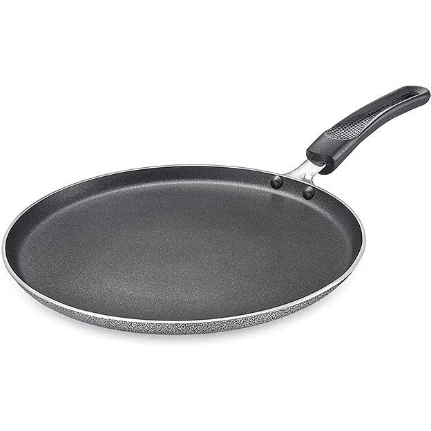 Prestige Aluminium Omega Select Plus IB Non-Stick Omni Tawa, 25 cm, Multicolour, Medium
