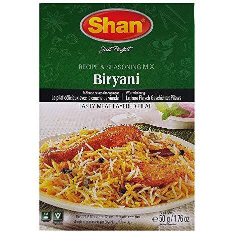 Shan Biryani Masala, 1.76 oz  50 g, 6 Pack
