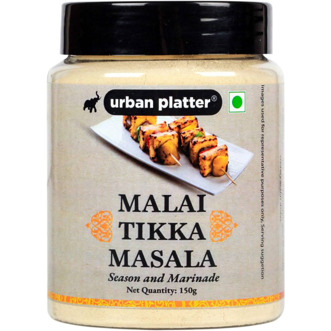 urban platter Malai Tikka Masala, 150G / 5Oz [Flavourful & Aromatic], Vegetable Masala