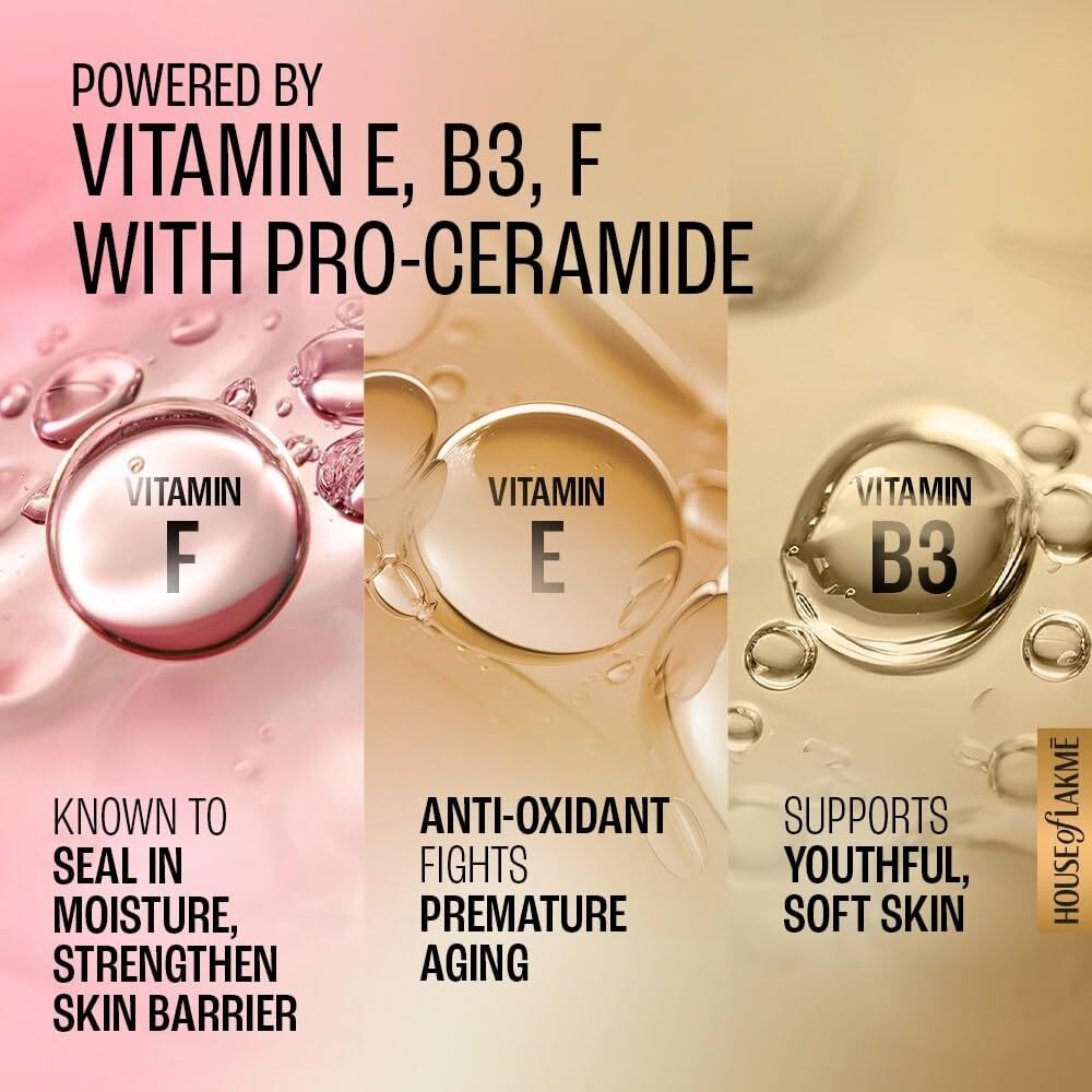 Lakme Dew Drama Facewash with 6% Vitamin E + B3 + F complex