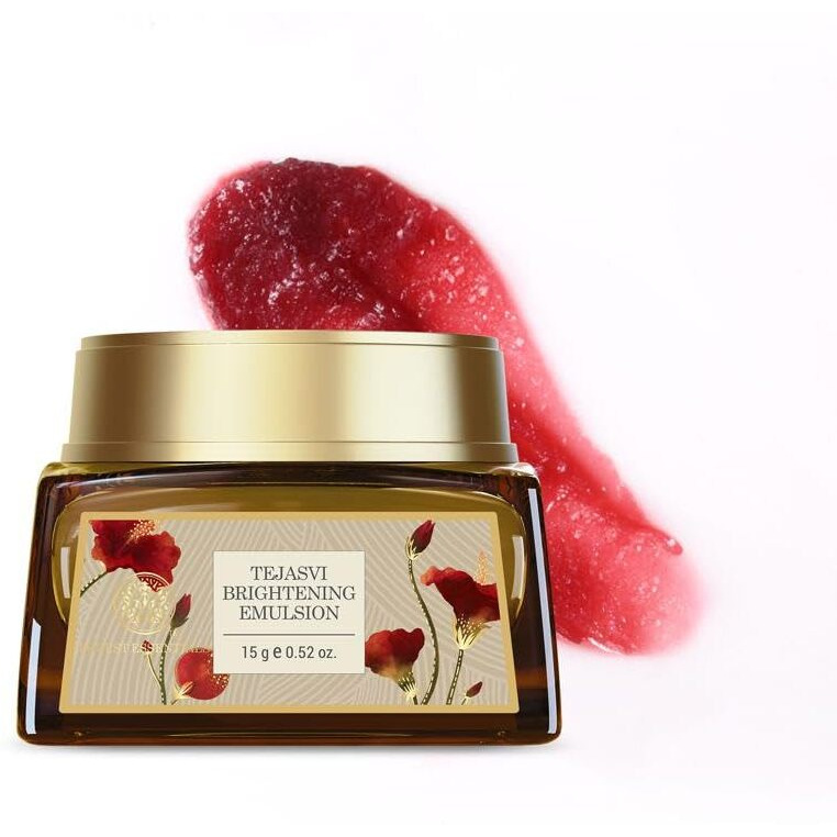 Forest Essentials Tejasvi Brightening Emulsion | Ayurvedic Facial Massage Cream | For Intense Nourishment with Pure Ghee | Firms and Tones | All Skin Types