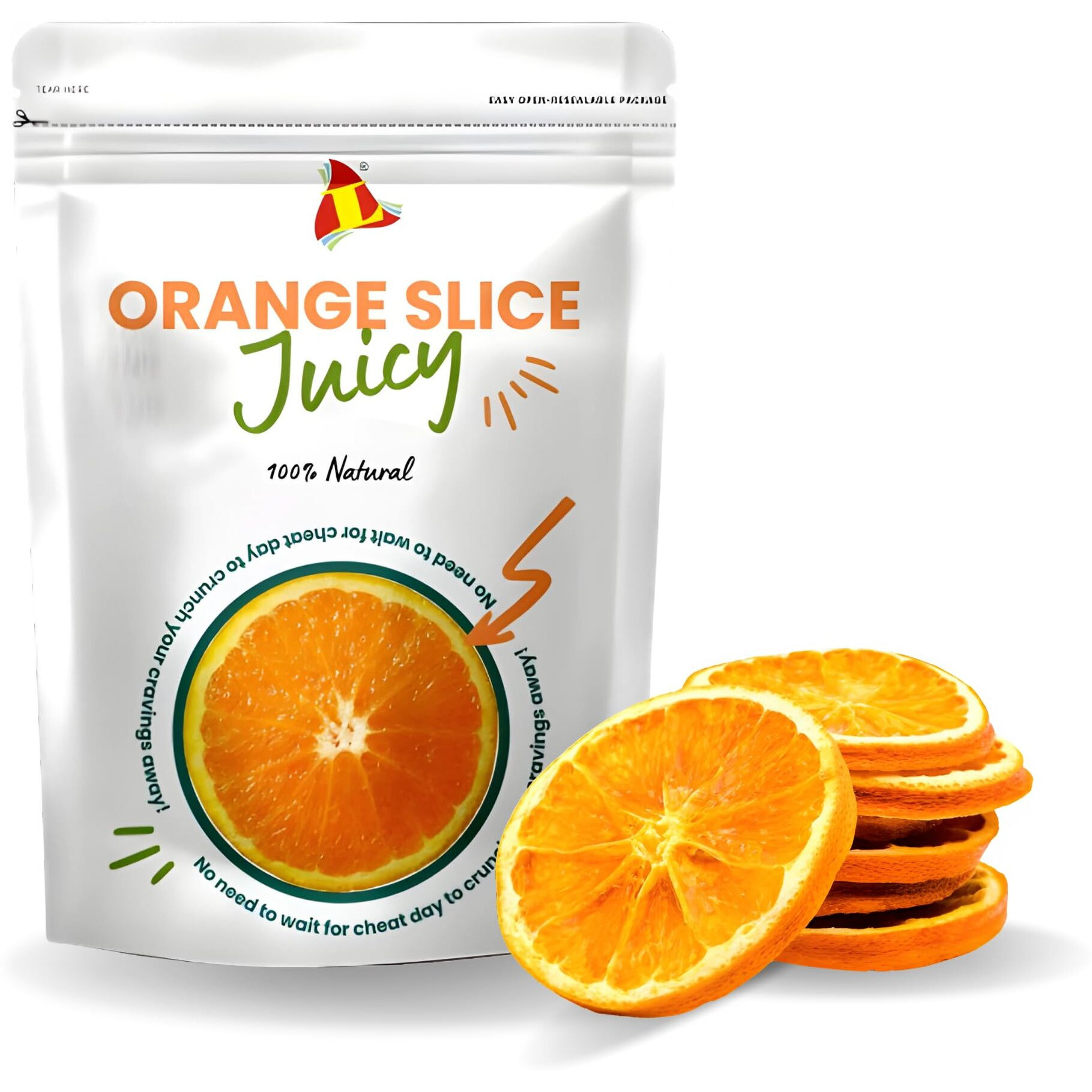 Leeve Dry Fruits Dried Orange Slice, 800 g