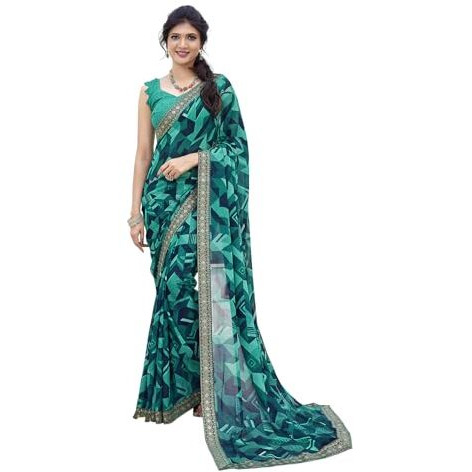 Yashika Woven Georgette Womens Saree (AZ-YS-P1-CHAYA-KIYARA-MAYA-ZUBIYA-Parent_Rama)