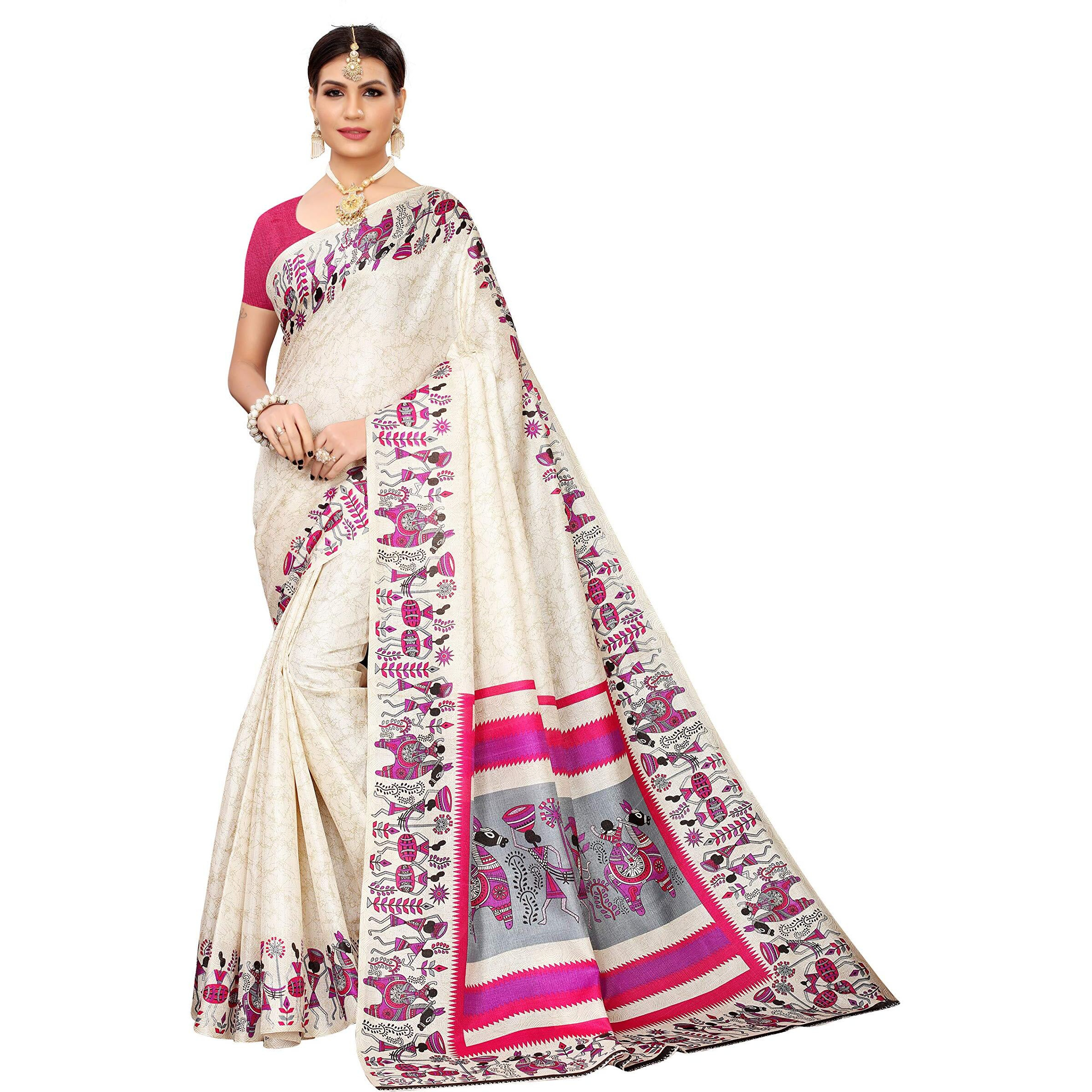 Yashika Women khadi saree SDPL-VIVO PINK