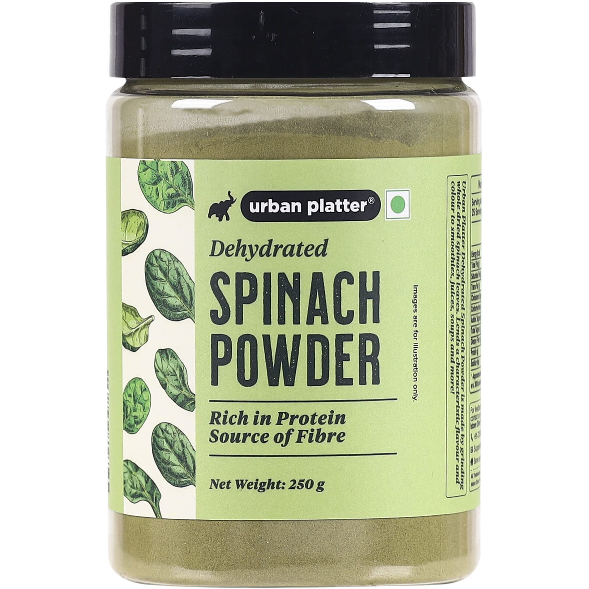Urban Platter Dehydrated Spinach Powder, 250g