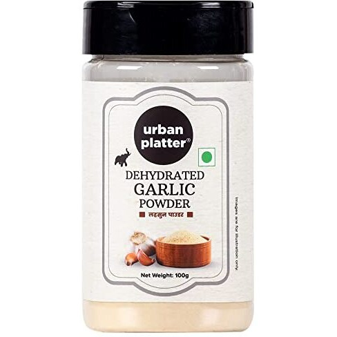 Urban Platter Dehydrated Garlic Powder, 100g (Ready to Use, Instant Garlic Flavour, Additive Free, All Natural and Free Flowing, Lehsun Powder)