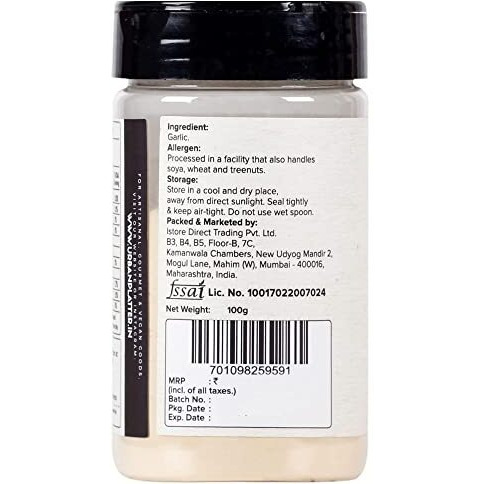 Urban Platter Dehydrated Garlic Powder, 100g (Ready to Use, Instant Garlic Flavour, Additive Free, All Natural and Free Flowing, Lehsun Powder)