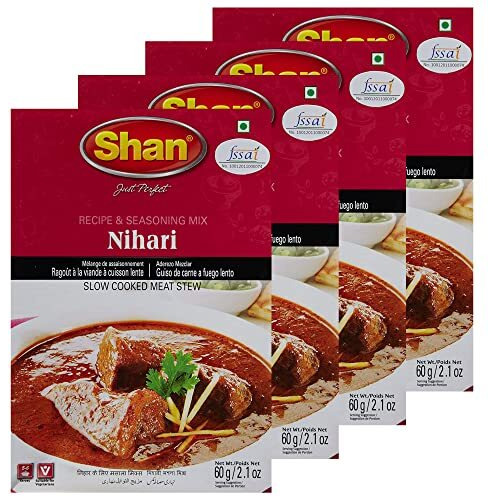 Shan Nihari Masala, 2.12 oz  60 g, 4 Pack