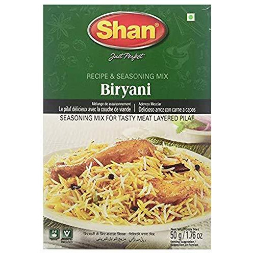 Shan Biryani Masala, 1.76 oz  50 g, 3 Pack