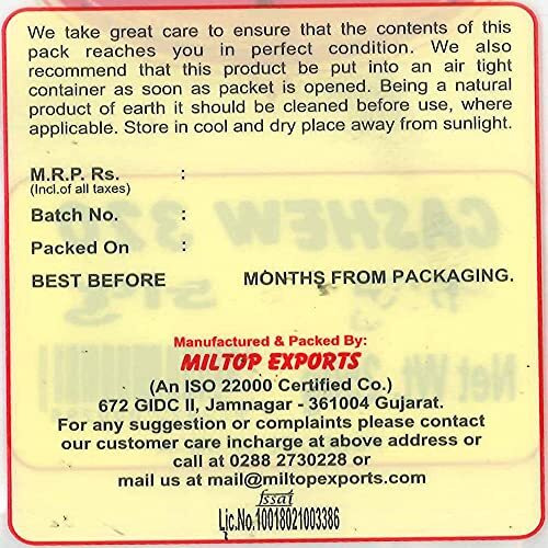 Miltop Premium Dalchini Whole Cassia Tajj Spices, 400g(Pack of 2 200gm Each)