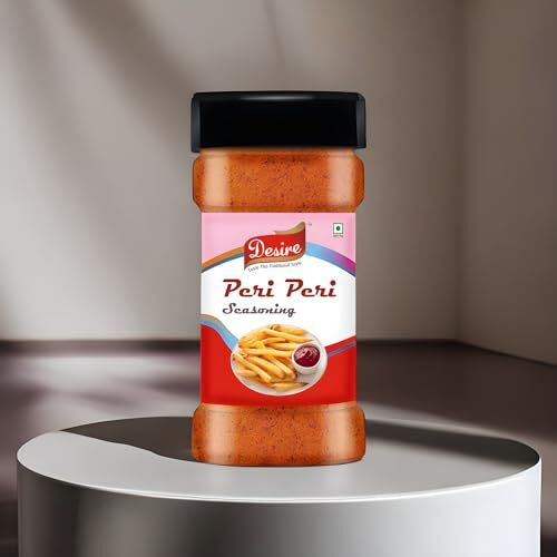 Desire Cheddar Cheese Powder, Cheese Popcorn Seasoning Powder, Peri Peri Masala (Seasoning Combo) 100g Each