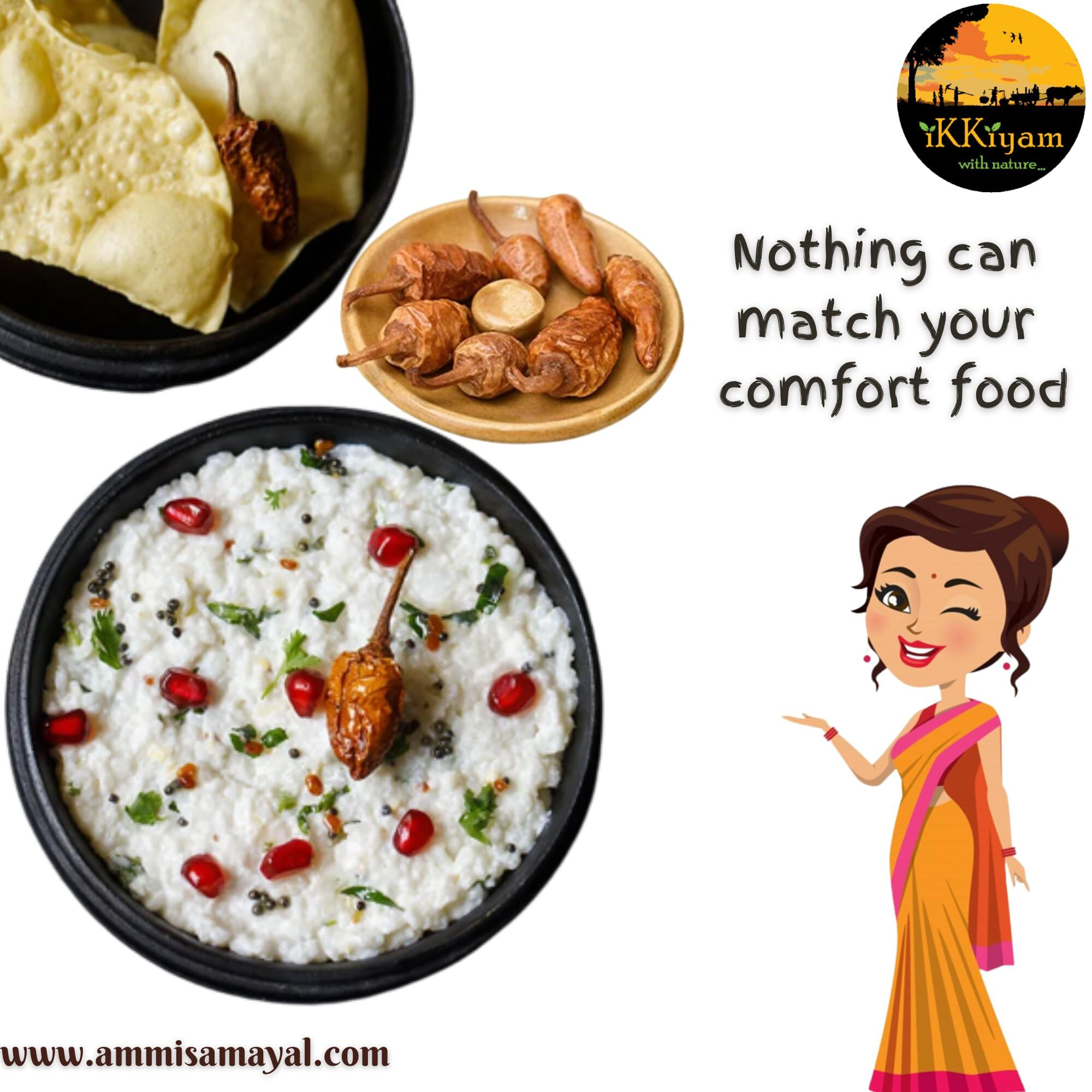Ammi Samayal Ikkiyam Curd Dip Sun Dry Chilly SHORT | MorMilagai Vathal | Premium & Organic Chillys | Dahi Mirch | Thayyir Chillis | Pure & Natural Spicy Chilles | Deliciously Meals | Pack of 3 | 100g Each .
