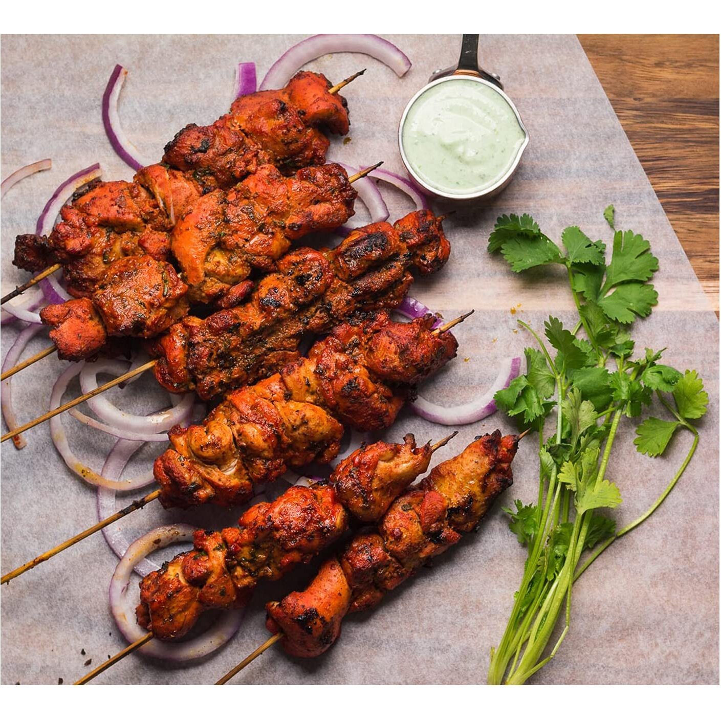 MASALA POTLI Tandoori Chicken Tikka / BBQ Marination Masala - 350 Grams / 12.34 Oz | Medium Spicy | Barbeque, Tandoor, Grill, Air Fry & Deep Fry |
