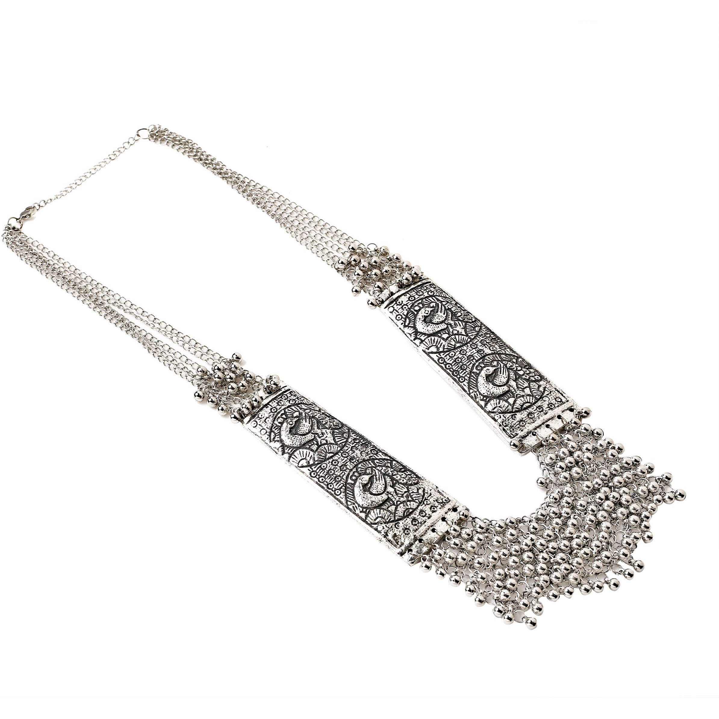 YouBella Jewellery for women Stylish Afghani Tribal Necklace for Women & Girls