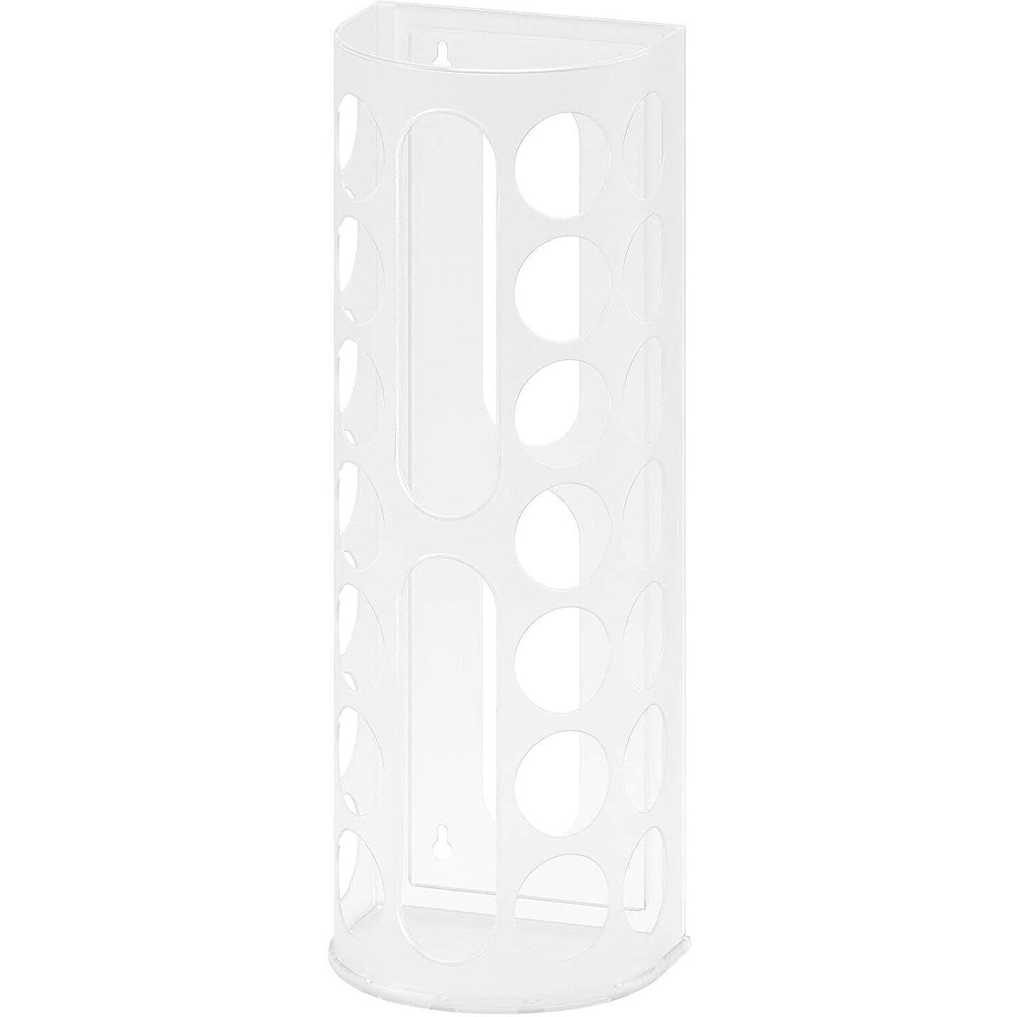 Digital Shoppy VARIERA Plastic Bag Dispenser, White, 45 cm