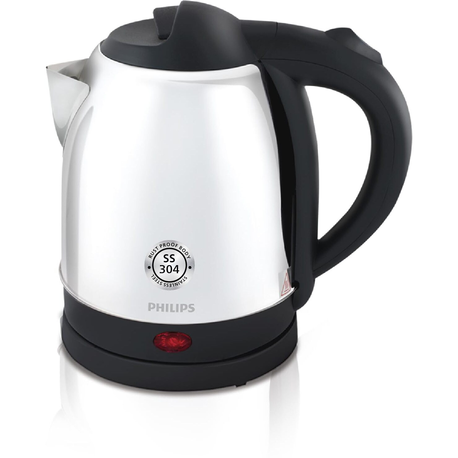 PHILIPS HD9373/00 1.5 liter Kettle with 25% thicker body for longer life, triple safe auto cut off, Stainless Steel, 1500 Watt