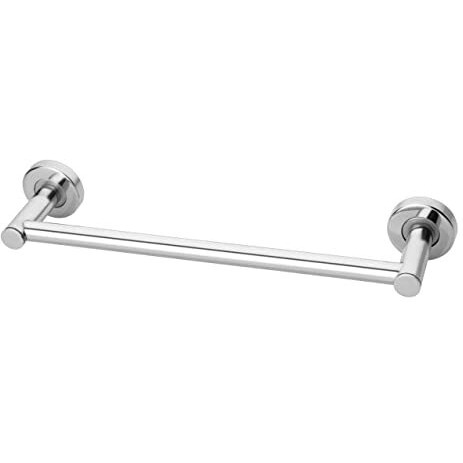 iSTAR 12 INCH Stainless Steel Towel Bar Bathroom Towel Rod Holder Wall Mounted Hand Towel Rail for Kitchen and Washroom (Pack of 3)