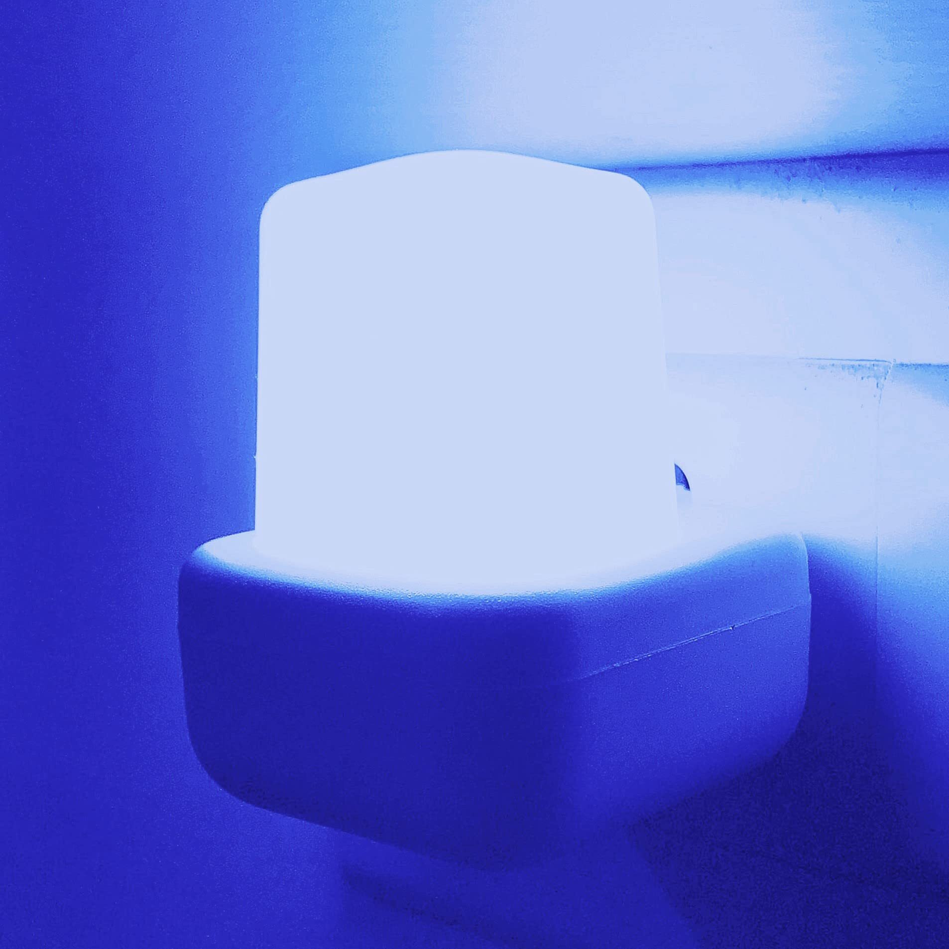 TARAMPRO Polycarbonate Night Lamp, Night Light, Energy Saving Led Lamp Nightlight For Children Kids Bedroom (Pack of 1, Blue)